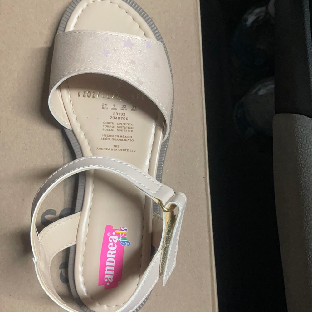 Andrea’s sandals